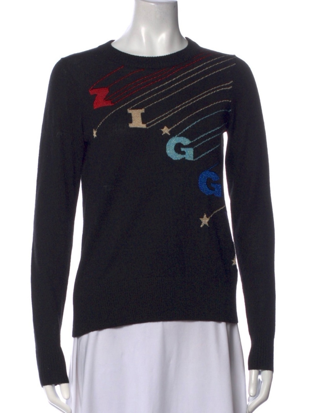 Stoned Immaculate x David Bowie Ziggy Stardust Official Ltd Sweater, Sz M